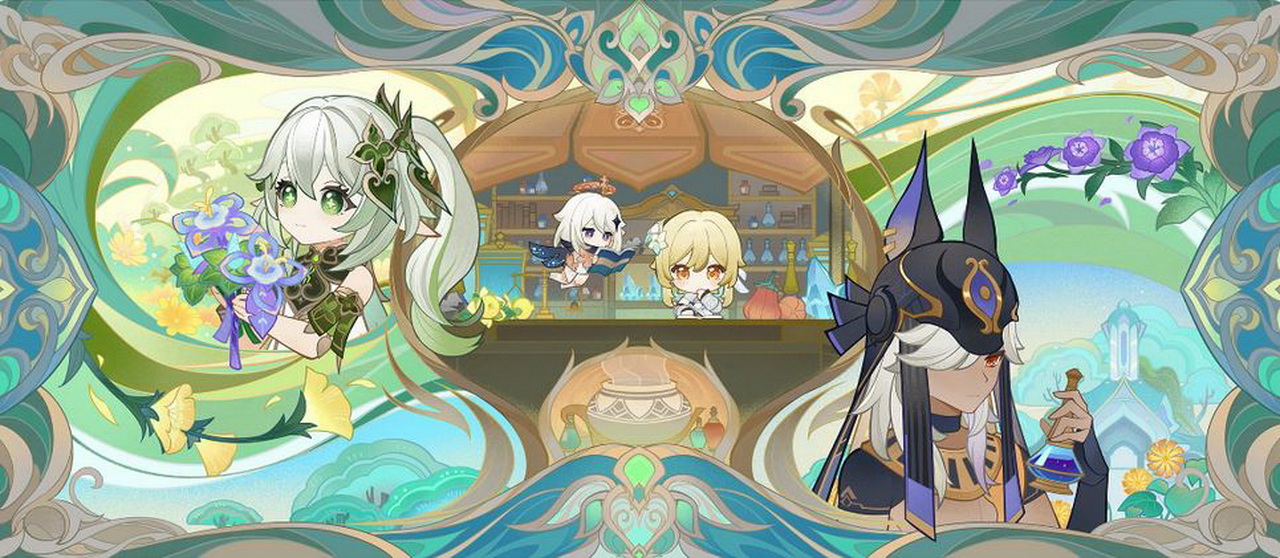 Genshin Impact: Hướng dẫn tất cả Công Thức pha chế Sự kiện Thuốc Tiên Lấp Lánh nhận ngay 120 Nguyên Thạch