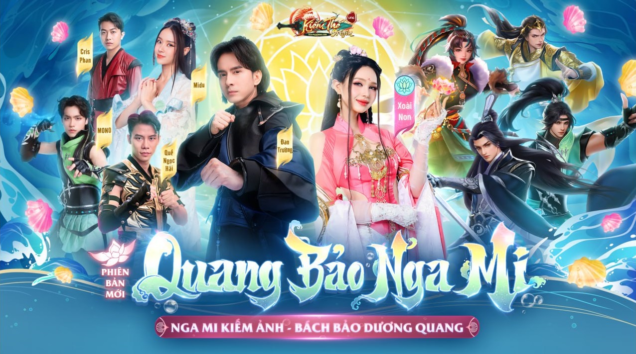 Người đẹp Xoài Non “lột xác” xuất thần khi hoá thân thành môn phái Nga Mi tại Kiếm Thế Origin