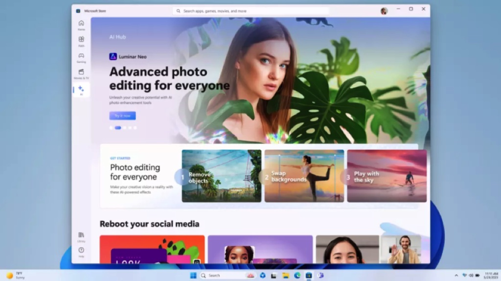Microsoft thử nghiệm trợ lý ảo AI trên Windows 11