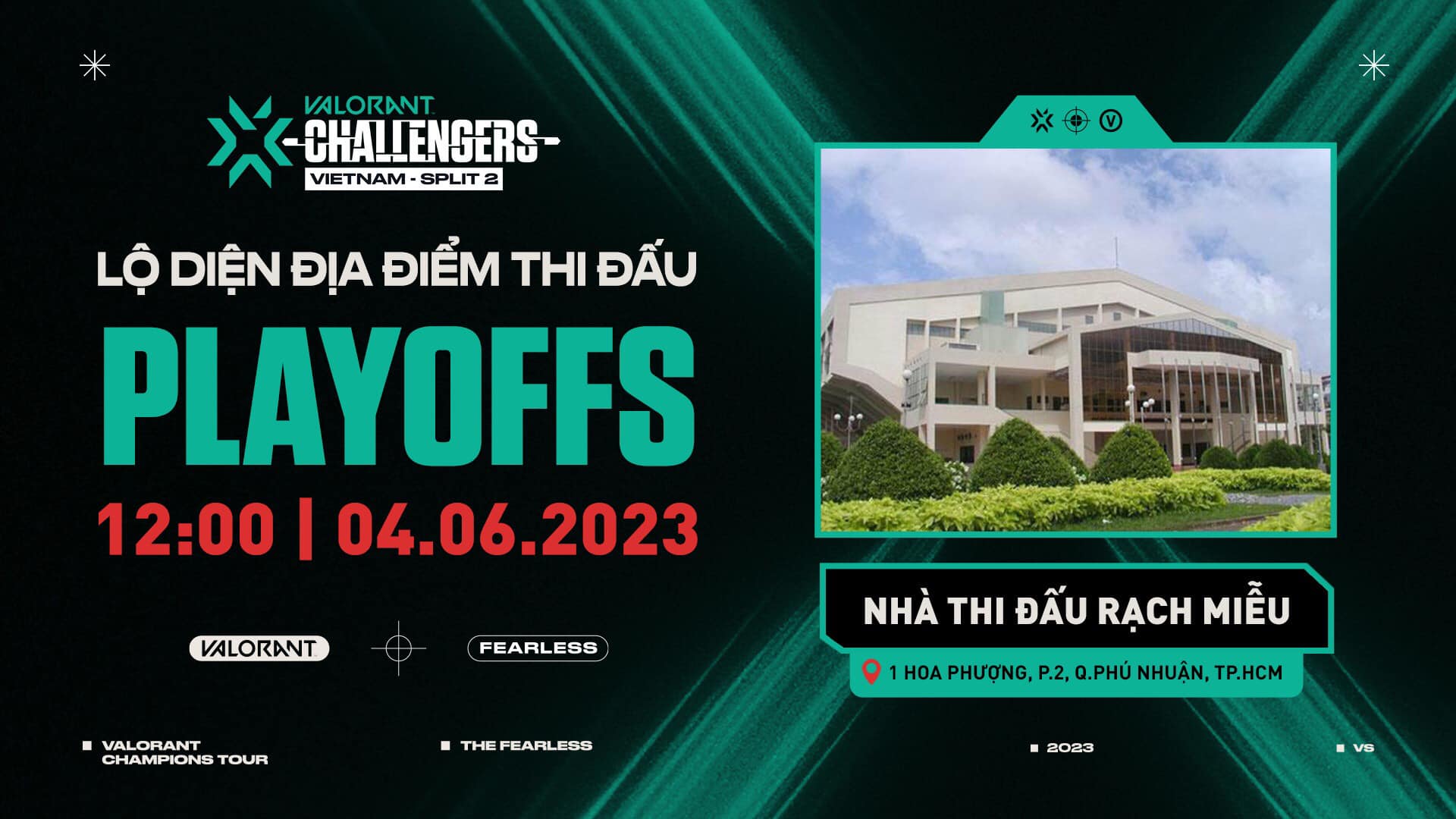 VALORANT: Lộ diện địa điểm thi đấu Playoffs Challengers Vietnam Split 2 tại Sài Gòn