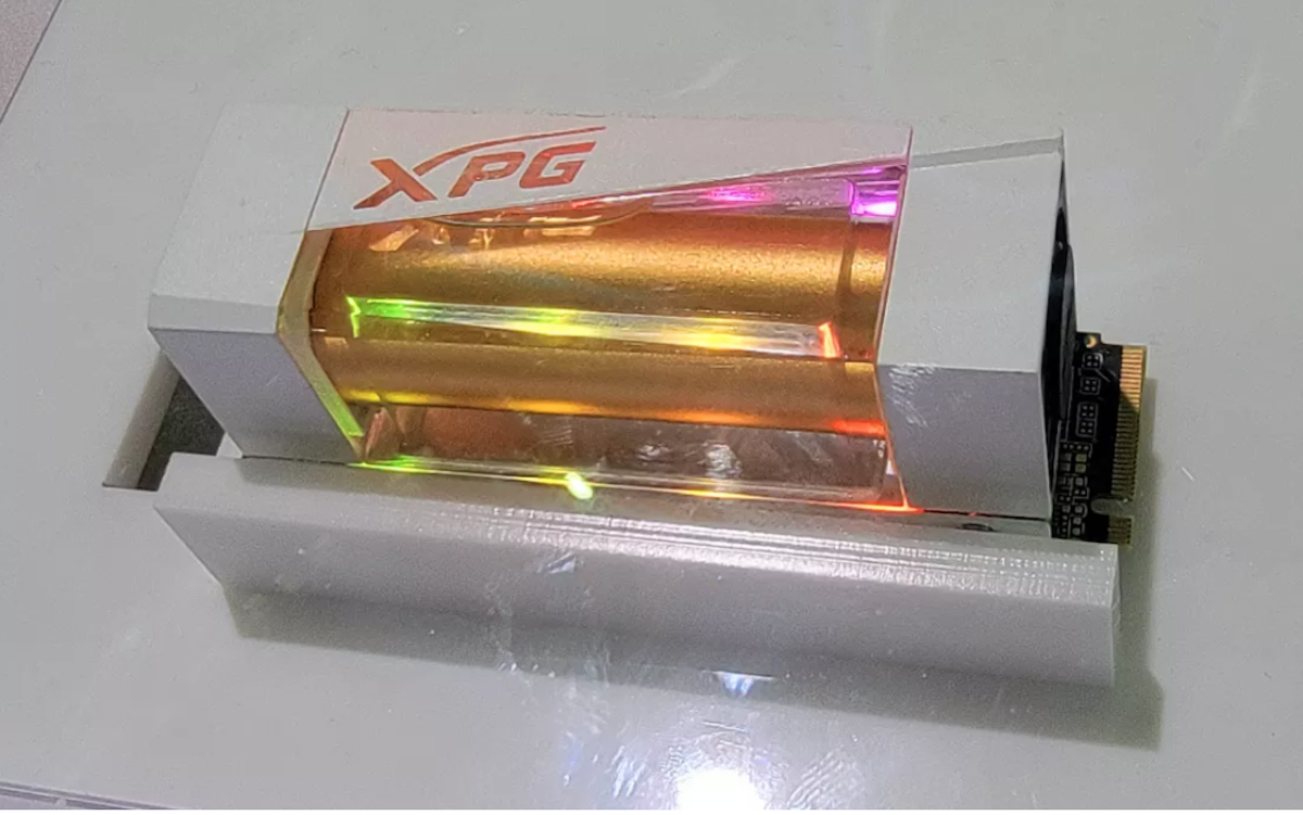 COMPUTEX 2023: Adata "nhá hàng" hệ thống tản nhiệt nước cho SSD