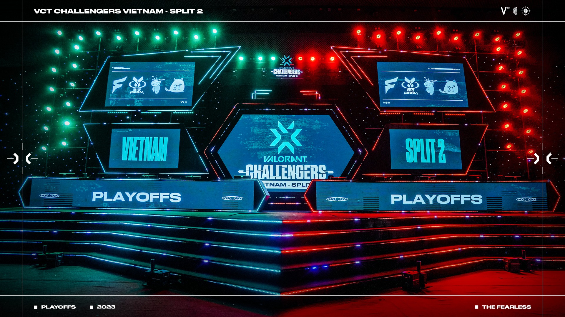 VCT Challengers Vietnam Split 2: Những hình ảnh đầu tiên về sân khấu và chiếc cúp danh giá