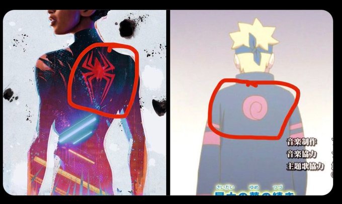 Fan cho rằng Spider-Man: Across The Spider-Verse lấy cảm hứng từ anime Boruto!