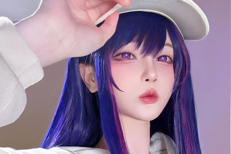 Oshi No Ko fans are satisfied with the Hoshino Ai cosplay series of beautiful female coser