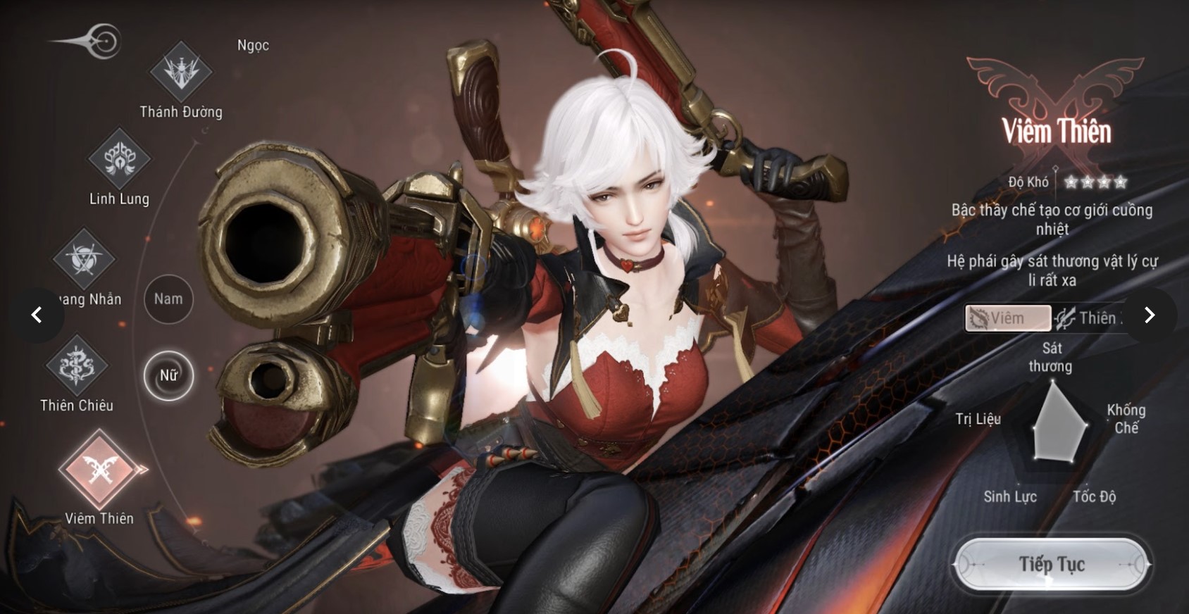 Revelation: Thiên Dụ giới thiệu hệ phái mới Viêm Thiên trong Siêu cập nhật 1.5