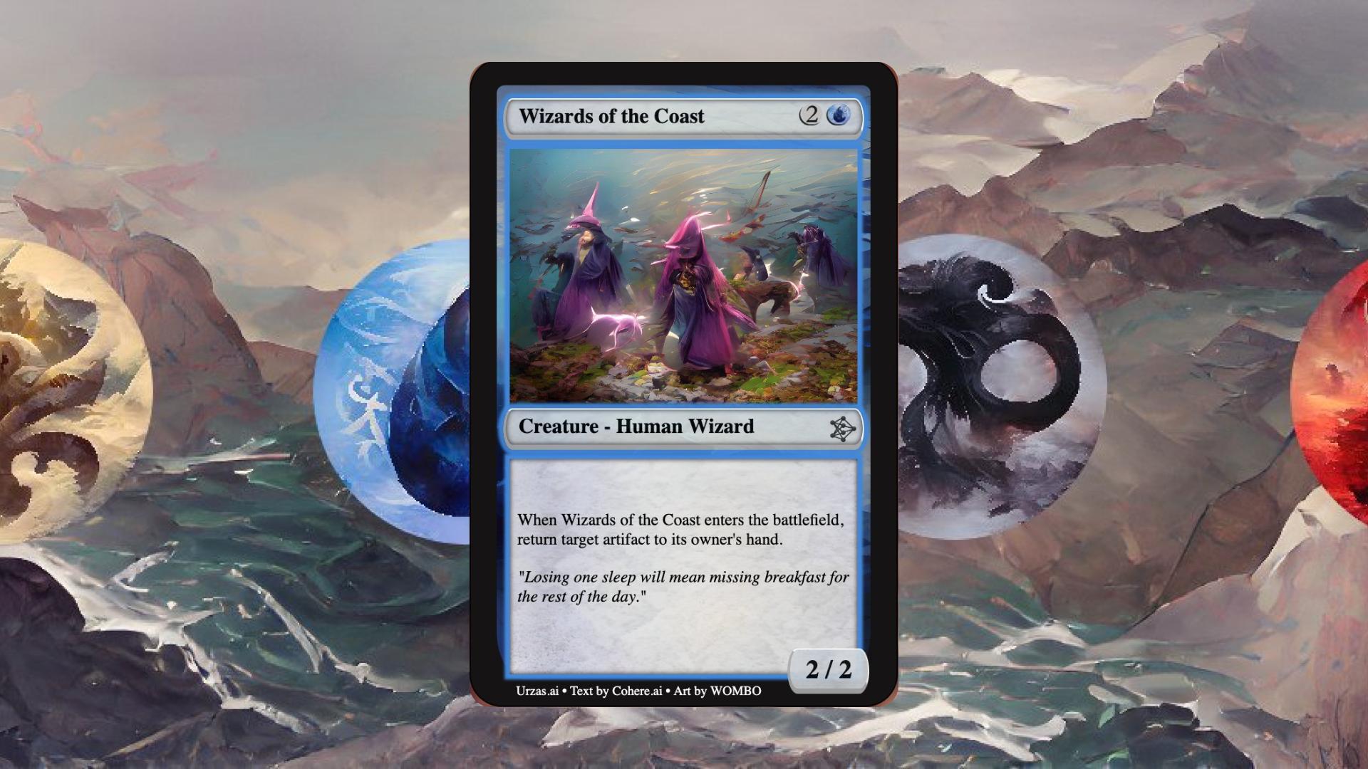 Các bộ bài Magic: The Gathering sẽ được tạo ra bằng AI trong tương lai