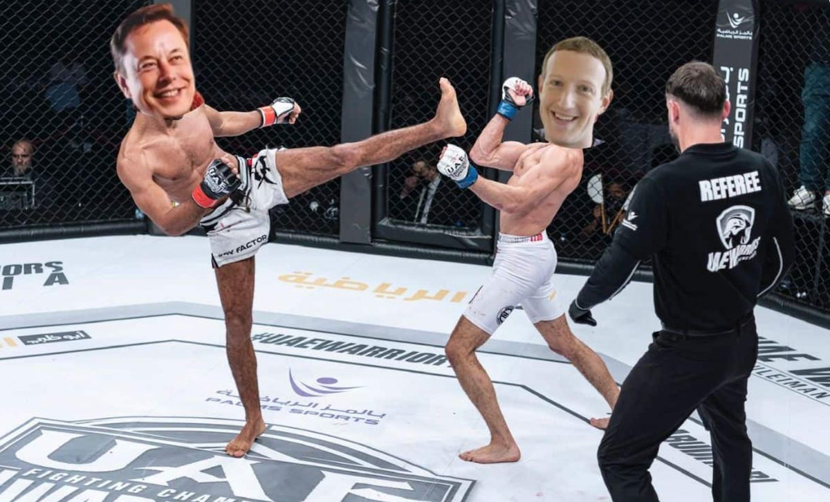 Mark Zuckerberg nhận lời "tỉ thí" của Elon Musk