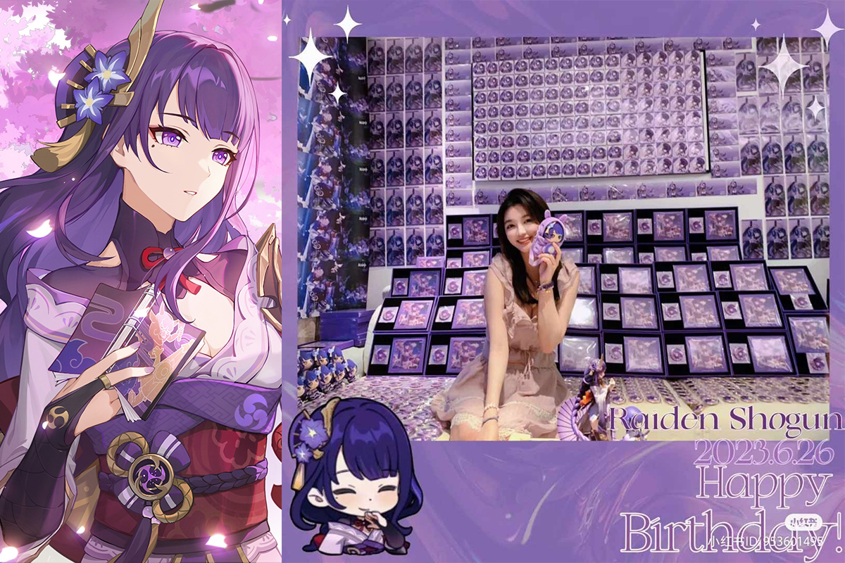 Genshin Impact: Xuất hiện phú bà chơi lớn tổ chức sinh nhật siêu hoành tráng cho Raiden Shogun