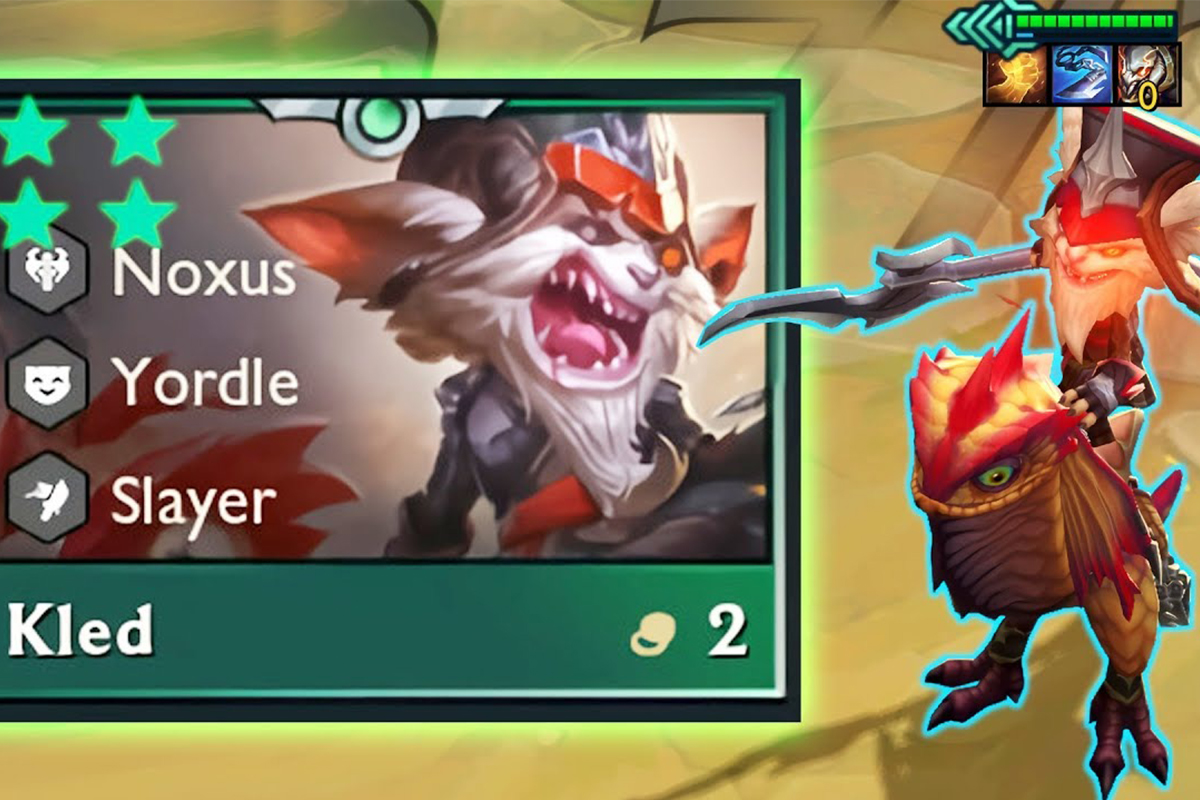 ĐTCL: Kled hóa chủ lực cực khỏe nhờ sự kết hợp giữa Yordle và Noxus tại mùa 9
