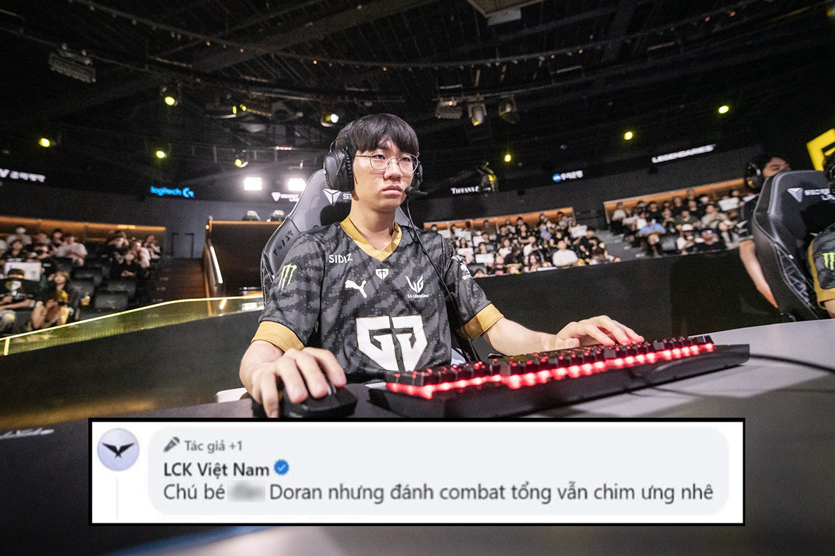 LMHT: Trang LCK Tiếng Việt khiến fan quốc tế phẫn nộ khi có lời lẽ thiếu tôn trọng Gen.G Doran
