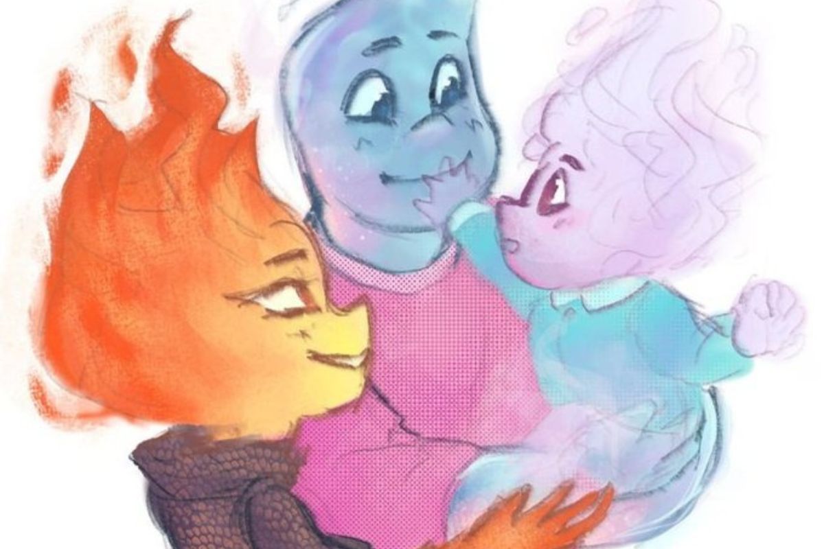 Chàng nước Wade và nàng Lửa Ember sẽ có con trong Elemental 2?