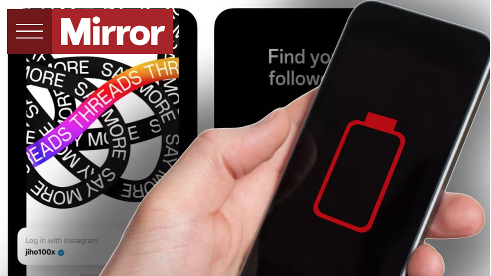 Threads bị tố bí mật rút cạn pin điện thoại người dùng