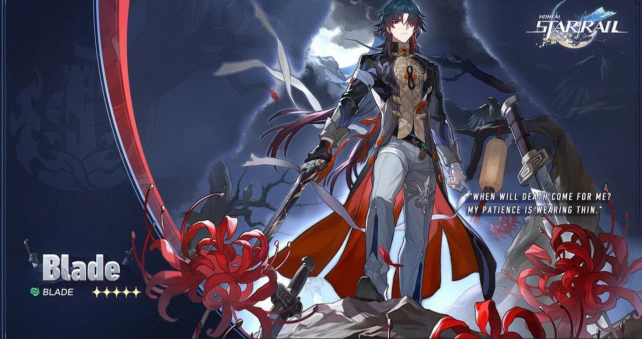 Honkai Star Rail - Hướng dẫn Blade cùng Di vật và Nón Ánh Sáng mạnh nhất trong game