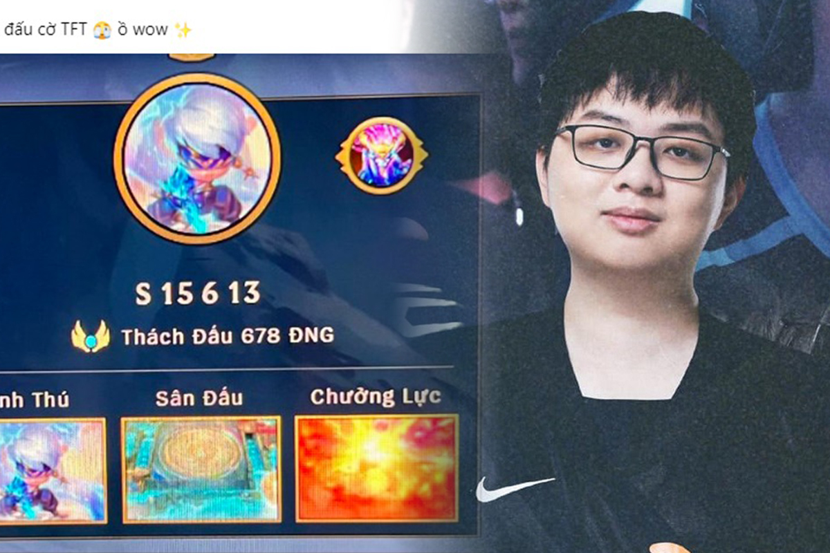 DTCL: SofM khẳng định bản thân là Vua Trò Chơi làng game Việt qua thành tích mới của mình