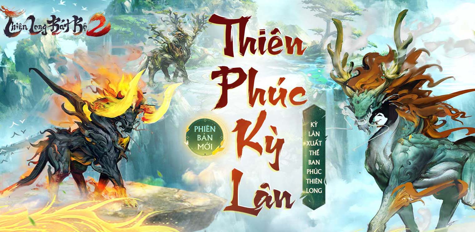 Thiên Long Bát Bộ 2 VNG ra mắt Phiên bản mới Thiên Phúc Kỳ Lân với hoạt động “săn” cà rốt cực thú vị