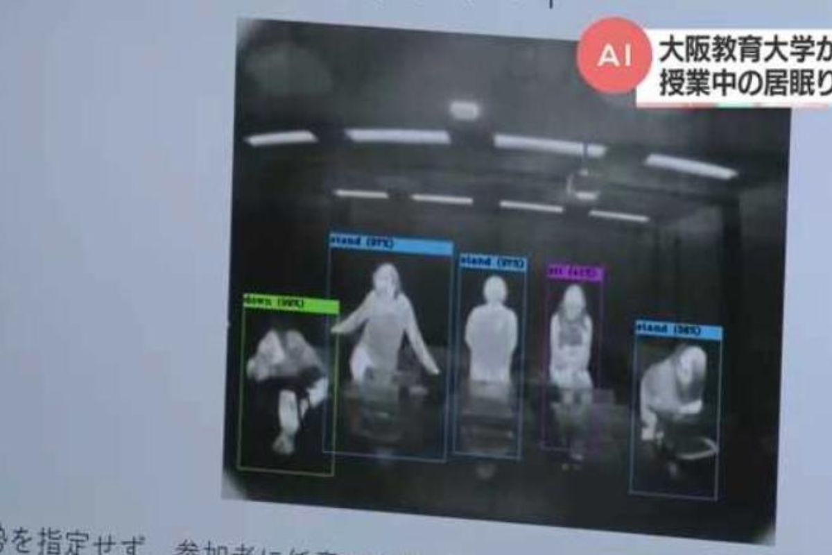Nhật Bản phát triển AI 'check VAR' học sinh ngủ gật trong giờ học!