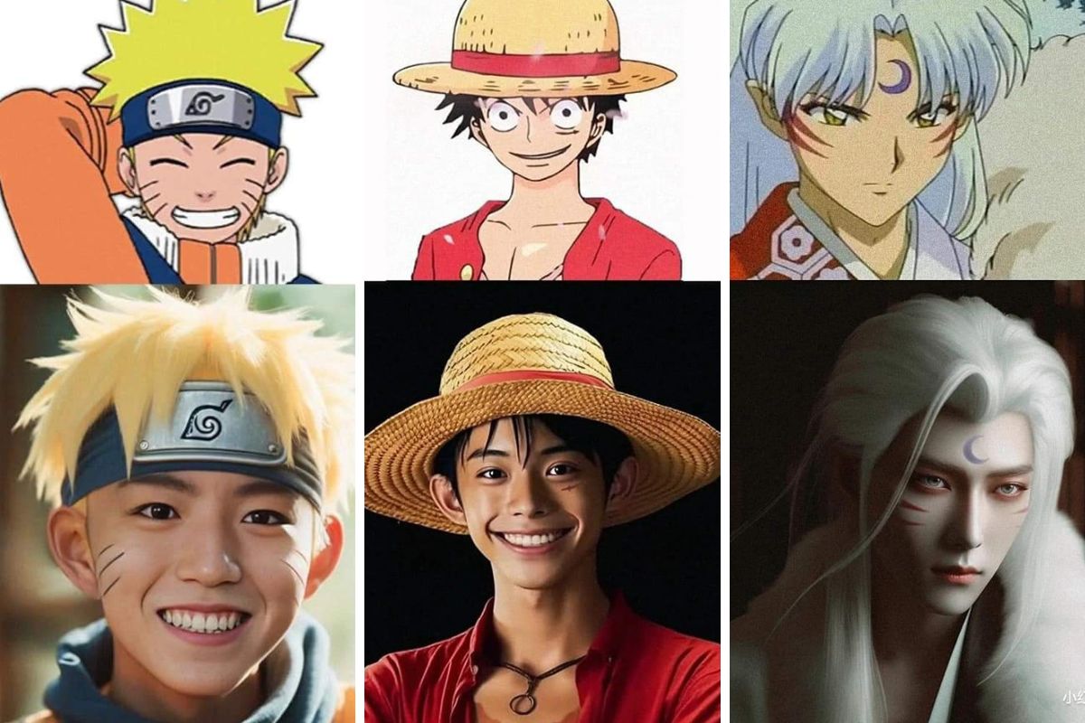 Ngất ngây khi các waifu, husbando anime Nhật Bản nổi tiếng trở thành người thật