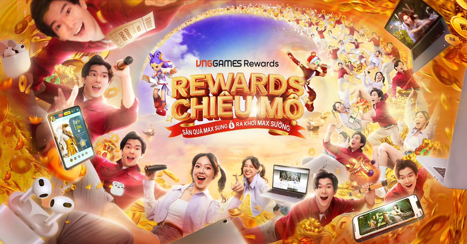 VNGGames bất ngờ ra mắt chương trình tri ân VNGGames Rewards, 5.000 game thủ Võ Lâm Truyền Kỳ MAX trải nghiệm đầu tiên 