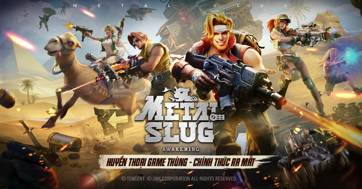 Rambo lùn xuất chiến! Metal Slug: Awakening chính thức đến tay game thủ ngày 22/8