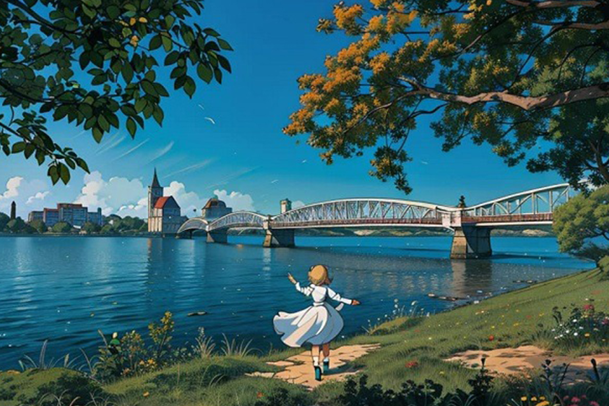 Ngắm nhìn Việt Nam được phác họa theo phong cách Anime nhờ sự trợ giúp của AI