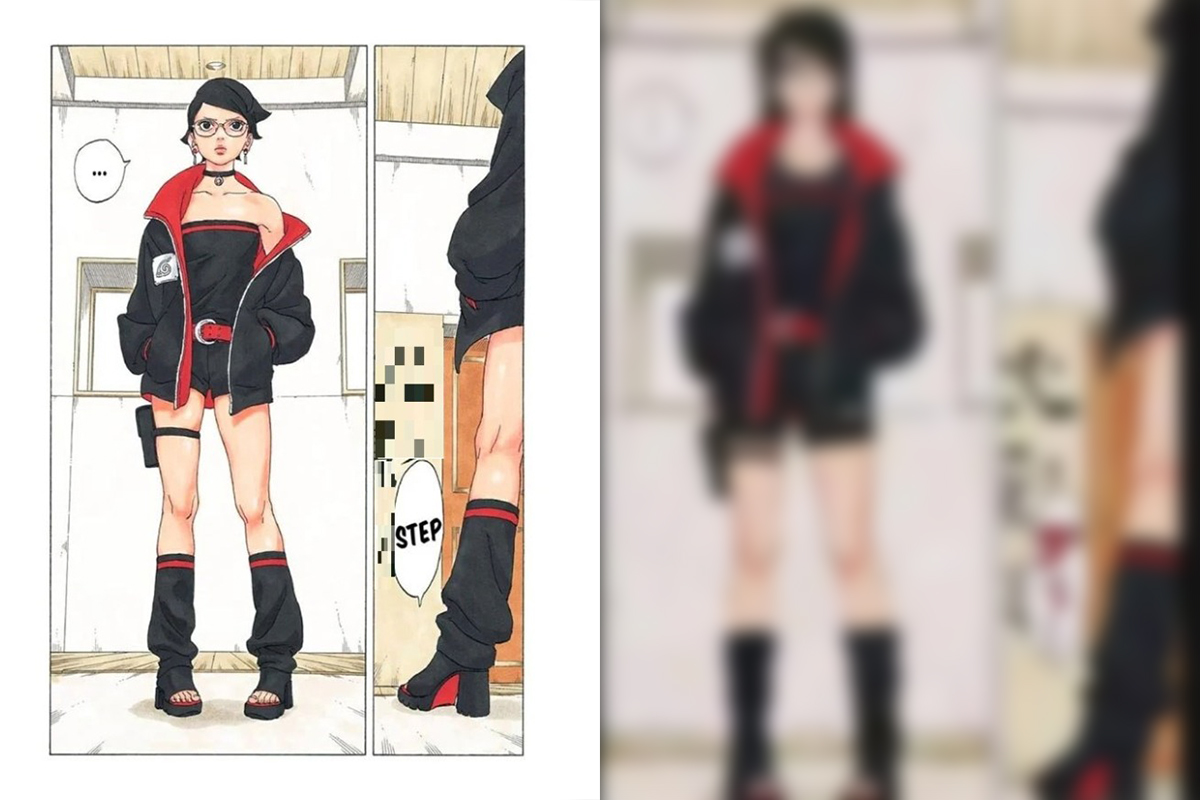 Boruto: Cộng đồng đua nhau chỉnh sửa ngoại hình của Sarada sau khi chap 81 được ra mắt