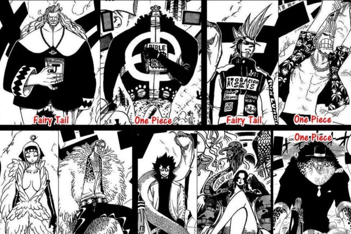 Loạt ảnh chứng minh Fairy Tail lấy cảm hứng (rất nhiều) từ One Piece!