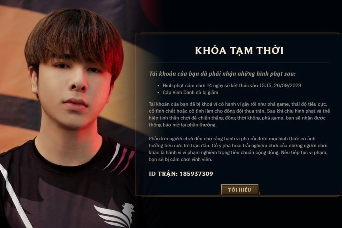 LMHT: Gian nan như Zeros khi liên tục bị khóa tài khoản Rank Hàn