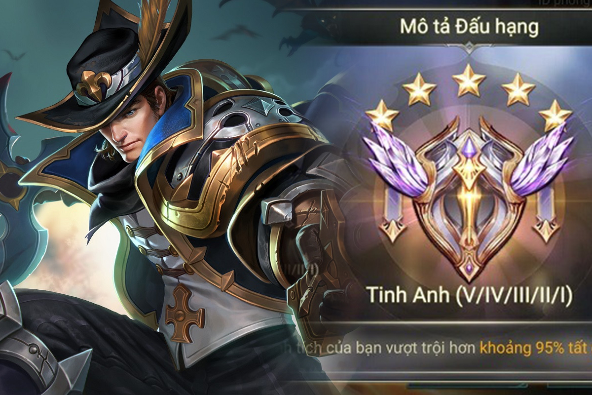 Liên Quân Mobile: Đắng lòng game thủ chơi hơn 10 nghìn trận vẫn gác cổng rank Kim Cương