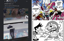 Tạm biệt Gojo Satoru Jujutsu Kaisen, CĐM đăng tải một loạt 'meme' tri ân khiến fan cười méo mặt