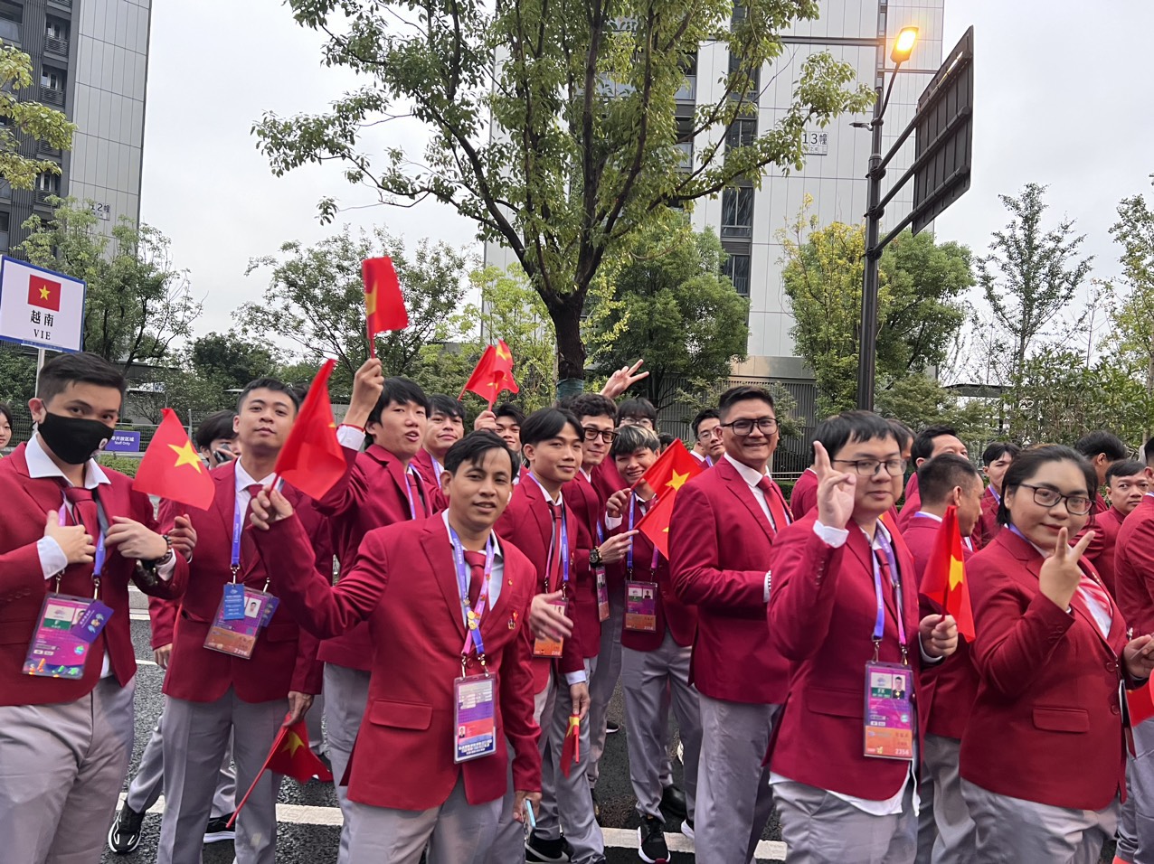 Asian Games 2022: Những hình ảnh đầu tiên của đoàn thể thao điện tử Việt Nam trước giờ khai mạc