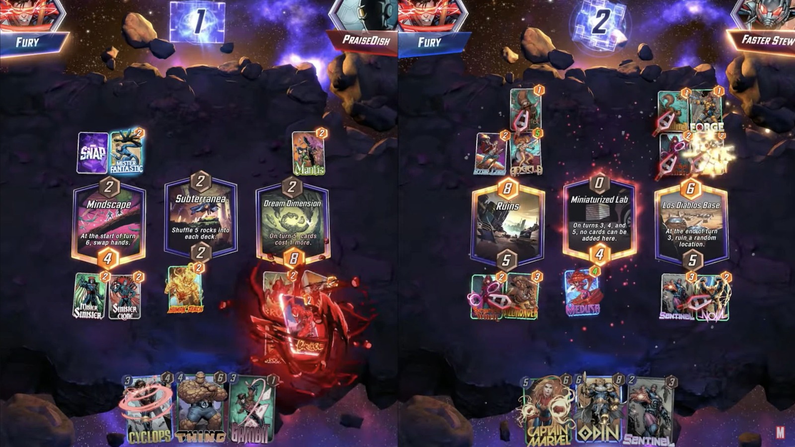 Marvel Snap công bố hợp tác với dự án game Marvel vô tình chìm vào quên lãng
