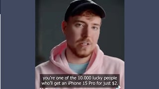 MrBeasts 'tố cáo' TikTok, sau khi hát hiện quảng cáo scam sử dụng mặt mình để bán iPhone 15