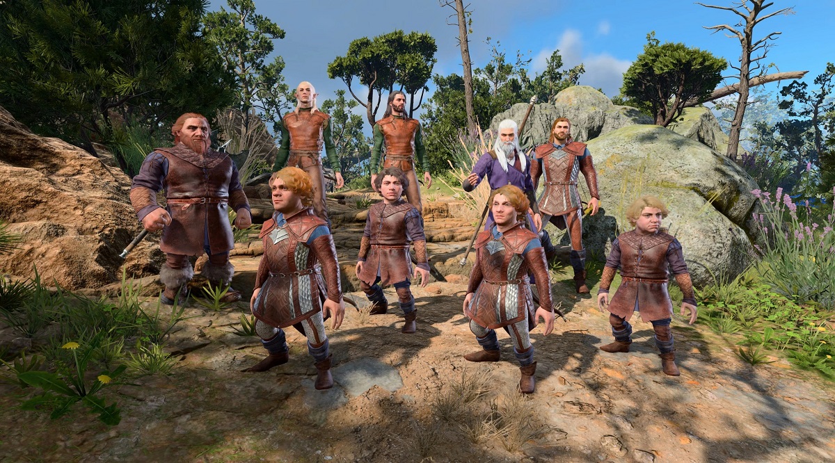 Bản mod Baldur's Gate 3 giúp người chơi hóa thân Đoàn Hộ Nhẫn như trong Lord of the Rings