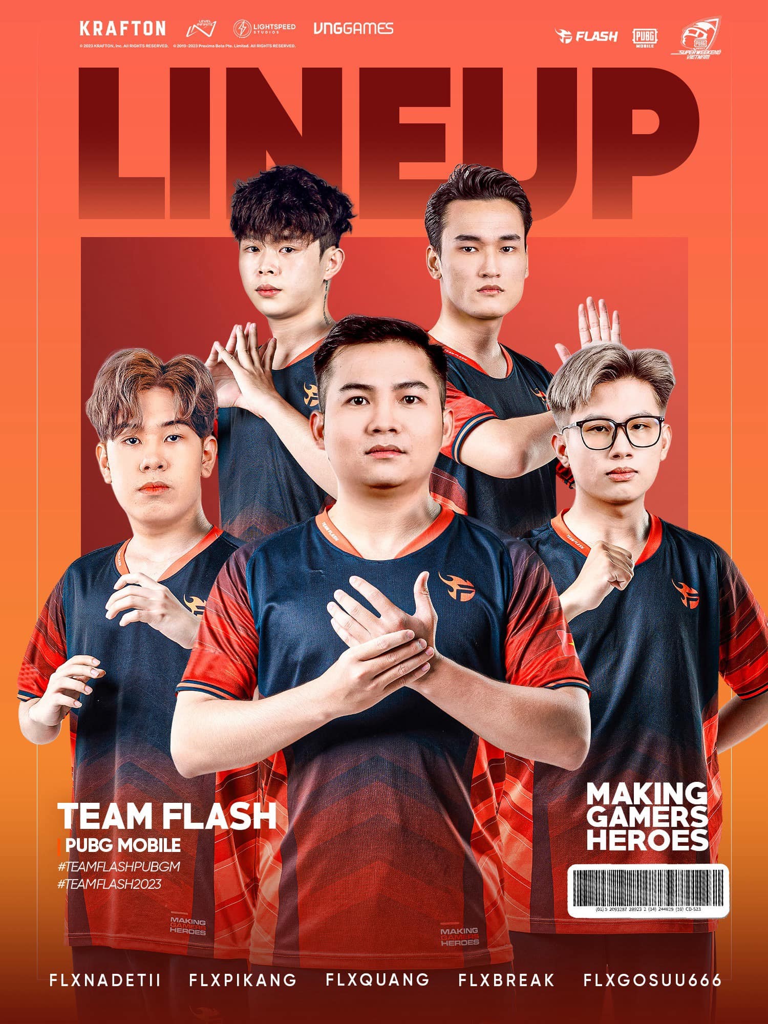 PUBG Mobile Esports Việt Nam chính thức có sự góp mặt của Team Flash