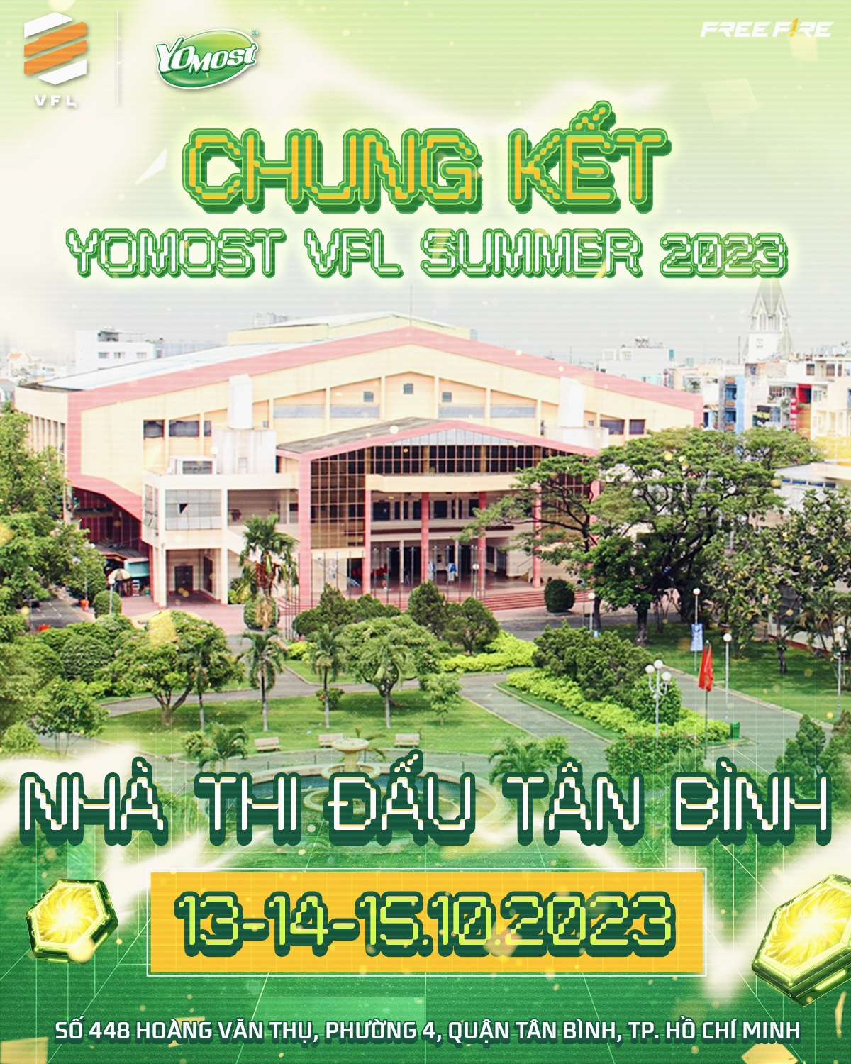 Chung kết Yomost VFL Summer 2023: Cuộc đua khốc liệt cả về thể lực lẫn trí lực của 12 đội tuyển Free Fire