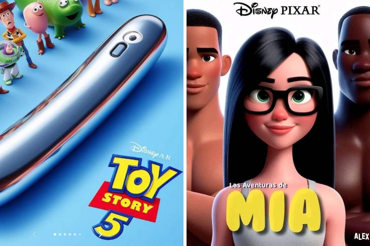 Sốc với loạt AIart phim hoạt hình Pixar... nhưng mà nó kỳ cục lắm!