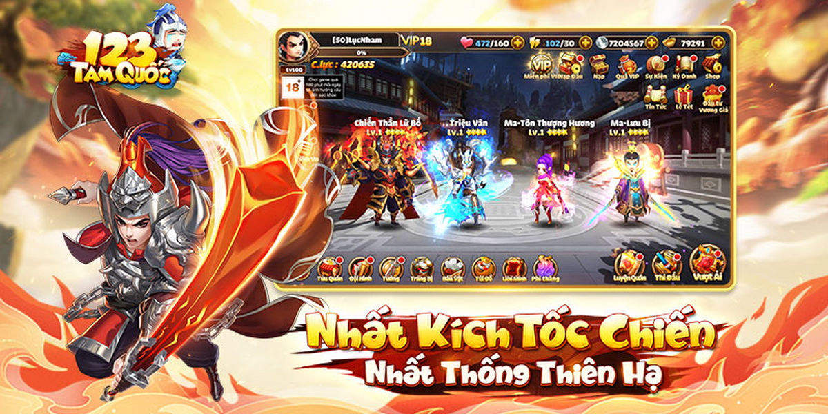 Hướng dẫn cách nhập và tổng hợp Giftcode 123 Tam Quốc mới nhất năm 2023