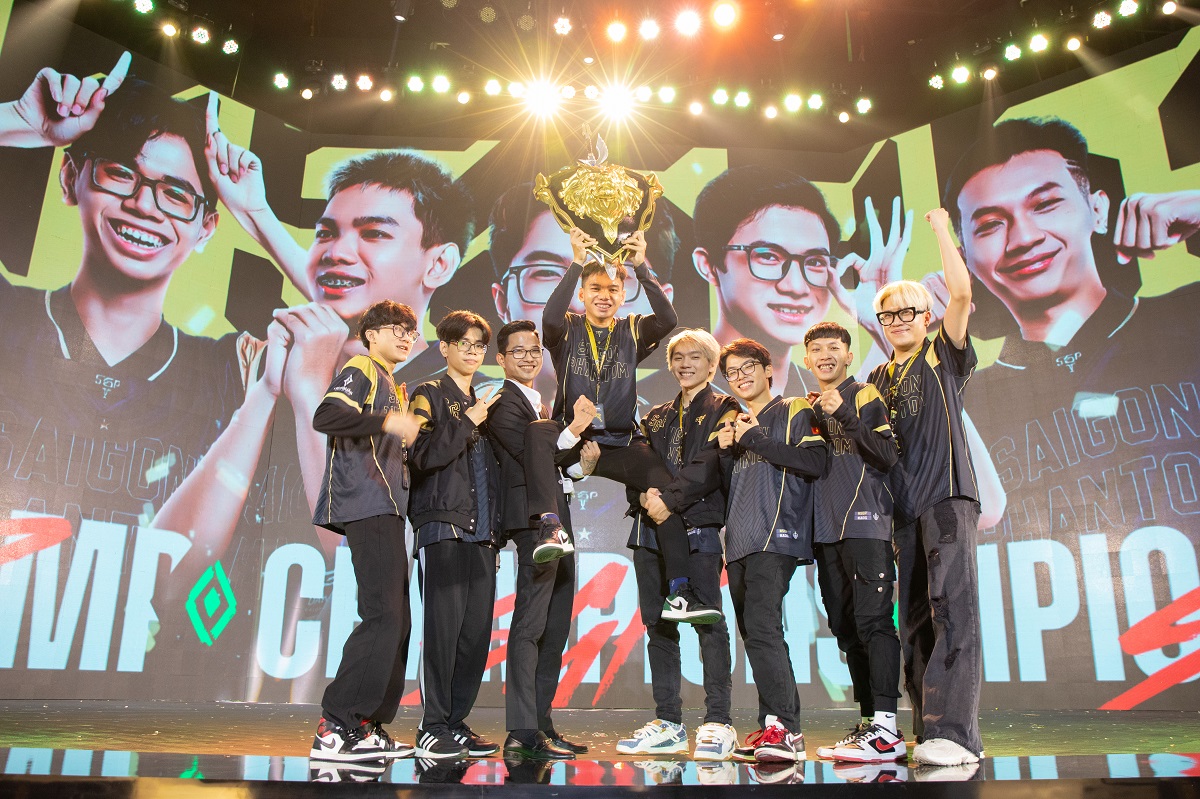 Saigon Phantom chính thức lập kỷ lục vô địch Đấu Trường Danh Vọng lần thứ 5 liên tiếp