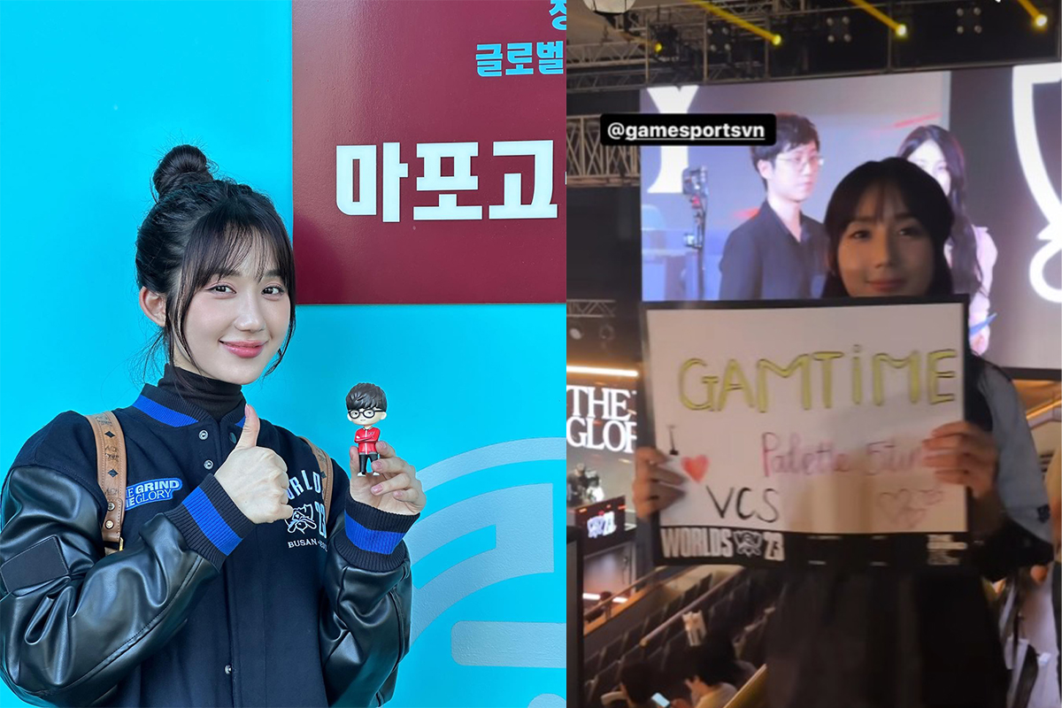 LMHT: Mina Young đến tận Hàn Quốc để cổ vũ cho GAM, dành lời chúc cho một tuyển thủ đặc biệt