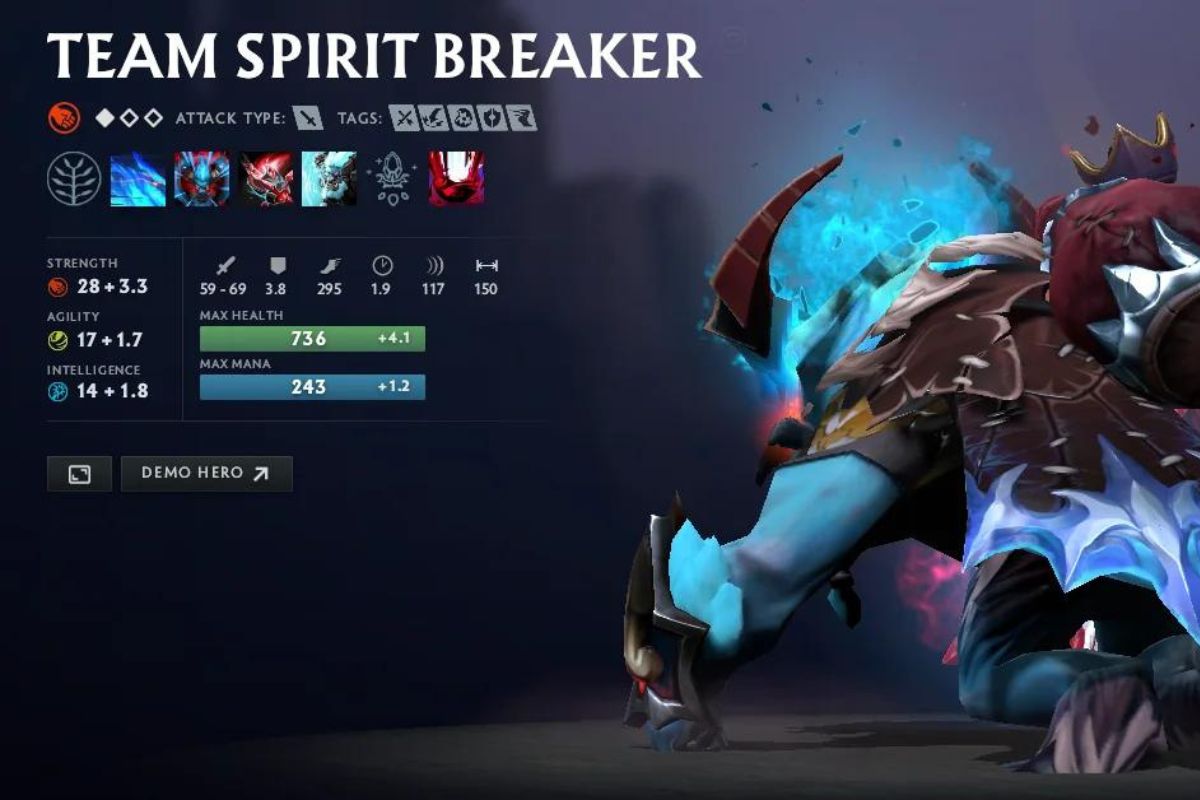 Nhà phát triển Dota 2 đổi tên hero để tri ân chức vô địch The International 2023 của Team Spirit