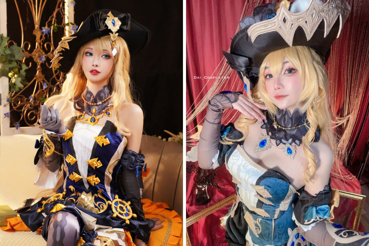 CĐM rần rần với loạt ảnh cosplay Navia Genshin Impact quá là đã mắt!