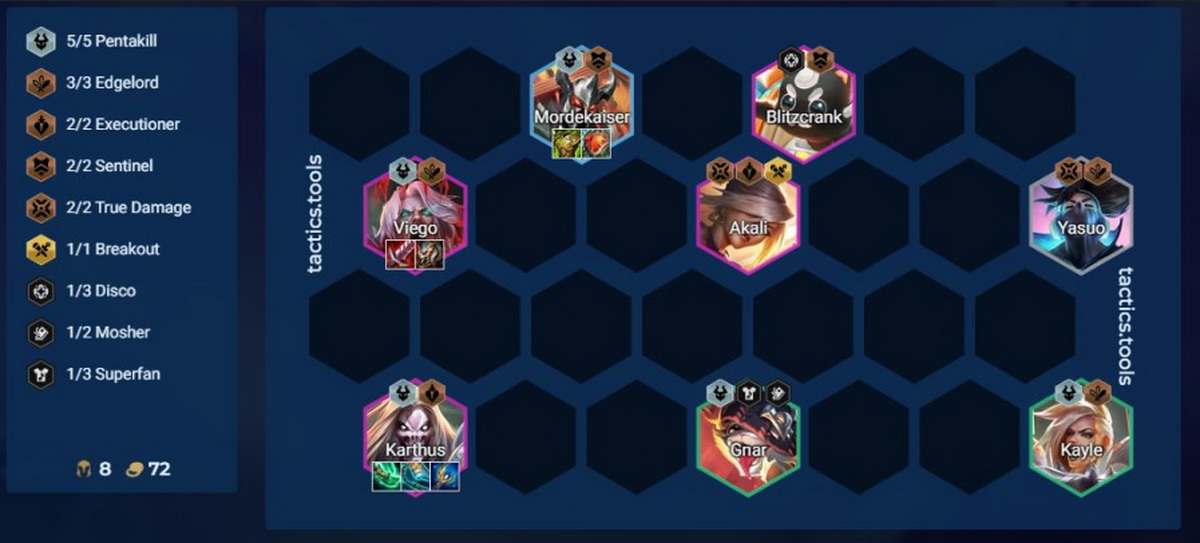 DTCL Mùa 10: Hướng dẫn đội hình Pentakill phối hợp mạnh nhất meta mới bản cập nhật 14.4