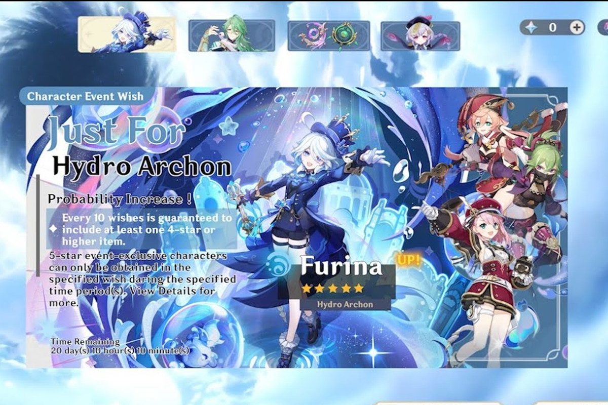 Cộng đồng Genshin Impact bất ngờ vì một game thủ siêu may mắn khi Cầu Nguyện Thủy Thần Furina