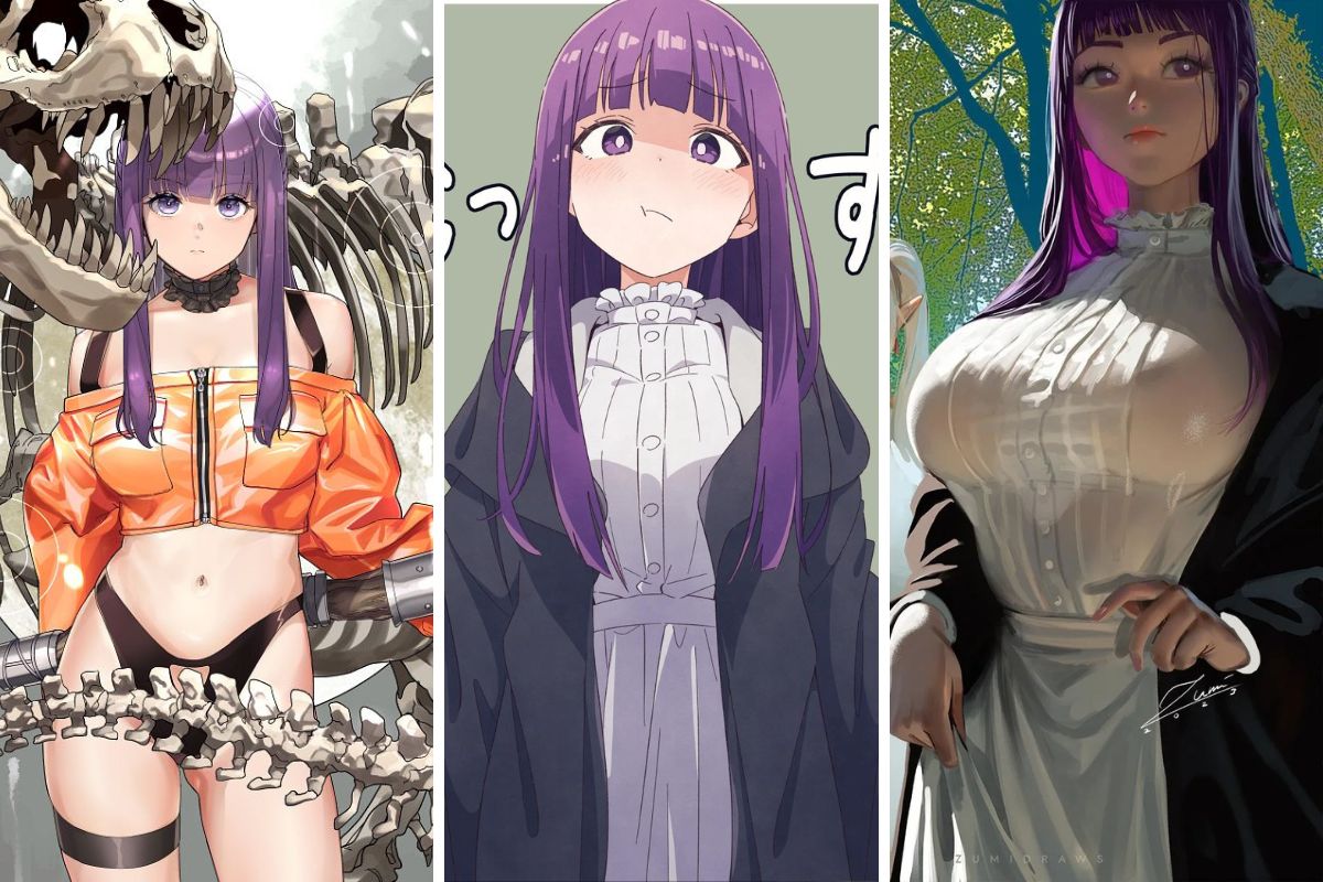 Mê chữ ê kéo dài với loạt fanart Fern trong Sousou No Frieren