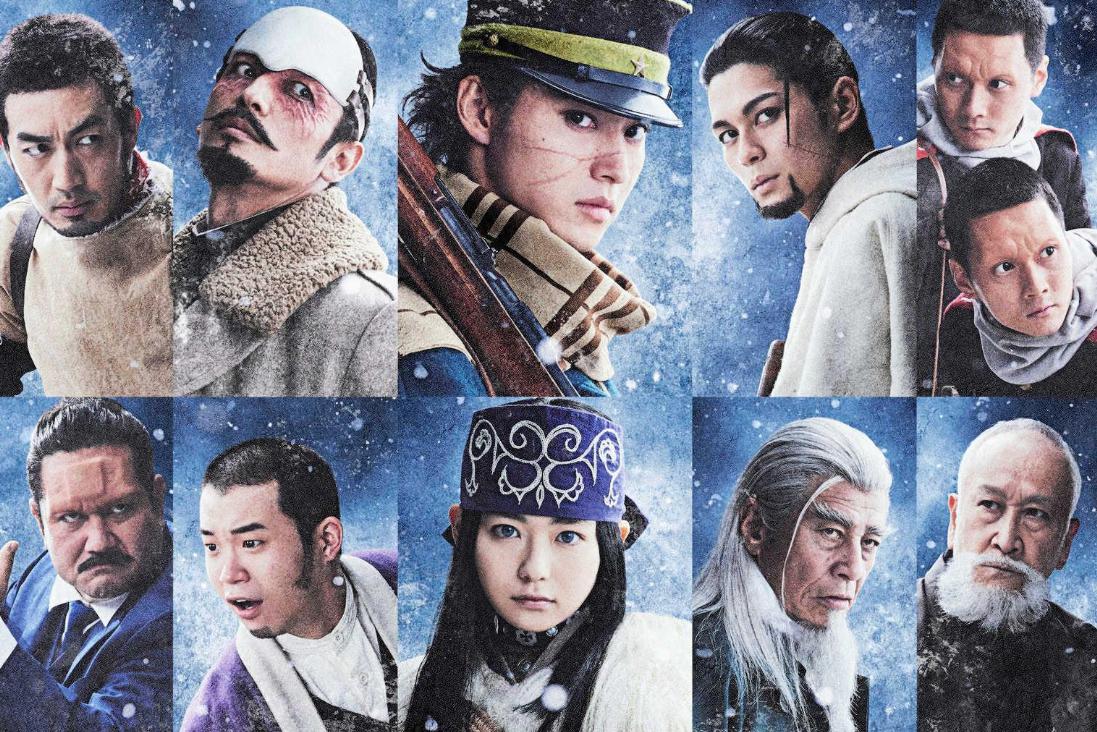 Golden Kamuy live-action công bố dàn diễn viên, công chiếu đầu năm 2024