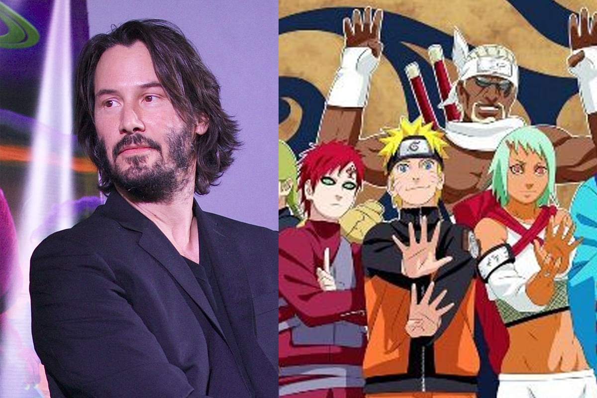 Keanu Reeves là nguồn cảm hứng cho một nhân vật nổi tiếng của Naruto