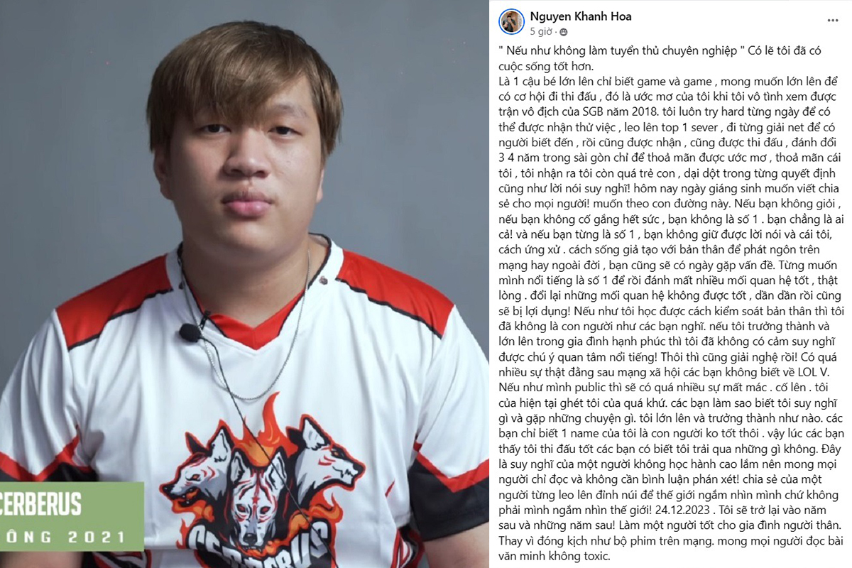 LMHT: EGO đăng tâm thư hối hận việc làm tuyển thủ chuyên nghiệp, cộng đồng chỉ biết ngán ngẩm