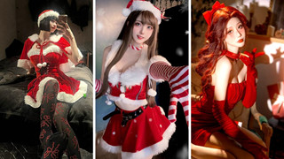 MXH tràn ngập hình ảnh cosplay Noel của các nữ coser xinh đẹp