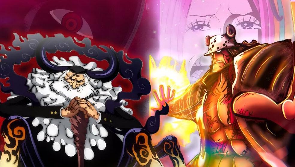 Spoiler One Piece 1104: Kuma VS Saturn - Saturn bị đấm cụt tay nhưng vẫn hồi phục được 