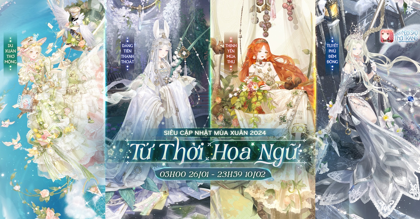 Siêu Cập Nhật Mùa Xuân 2024 từ Ngôi Sao Thời Trang VNG chính thức ra mắt 